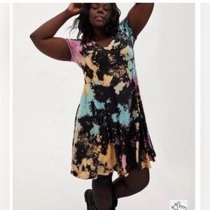 Torrid Super Soft Knit Tie Dye Dress